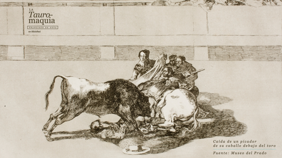 La Tauromaquia, de Francisco de Goya, llega a BibloRed