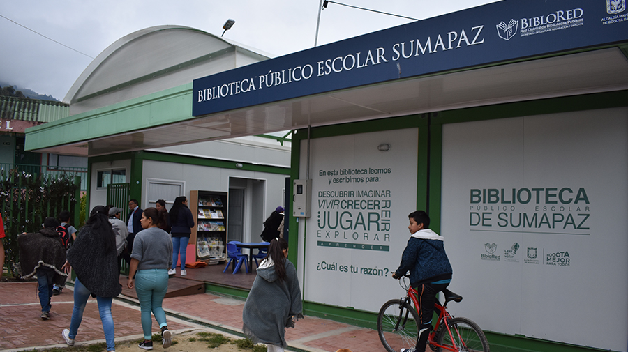 Biblioteca Público Escolar Sumapaz celebra 2 años de existencia