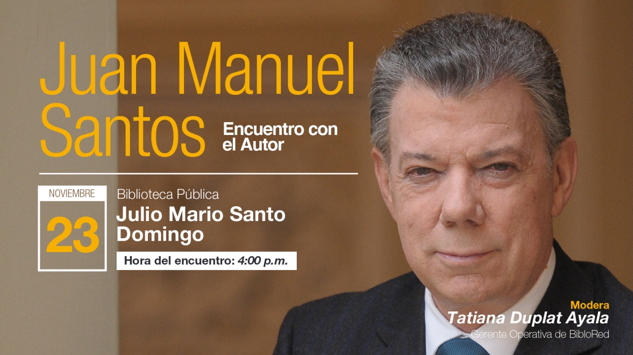 La batalla por la paz, encuentro con Juan Manuel Santos