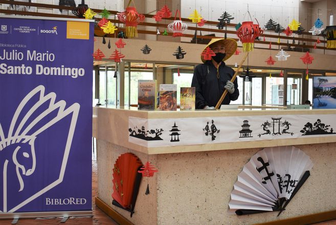 (Video) Bibliotecas públicas de Bogotá celebran inicio del Año Nuevo Lunar chino