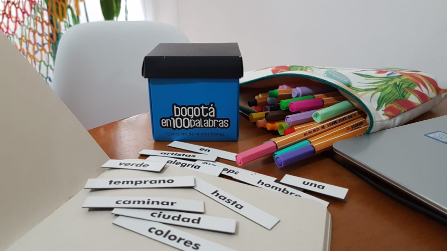 Participa en los talleres de escritura de Bogotá en 100 palabras