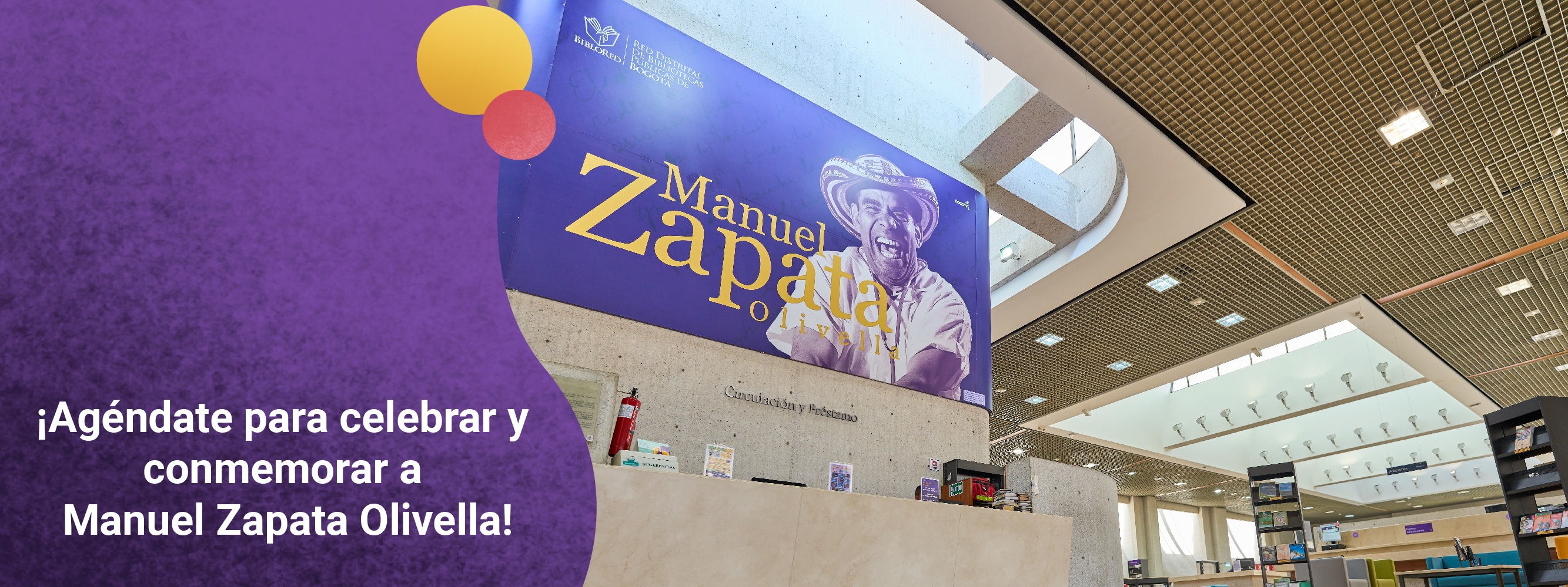 ¡Agéndate para celebrar y conmemorar a Manuel Zapata Olivella!