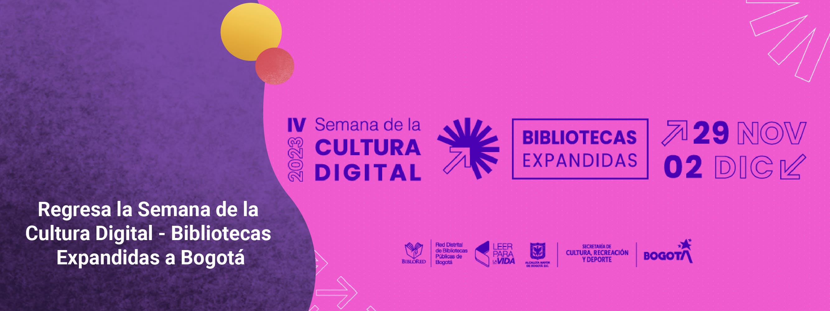 Cuarta edición de la Semana de la Cultura Digital - Bibliotecas expandidas