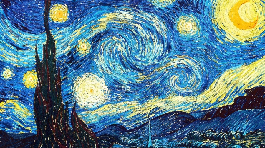 Noche Estrellada Vincent Van Gogh