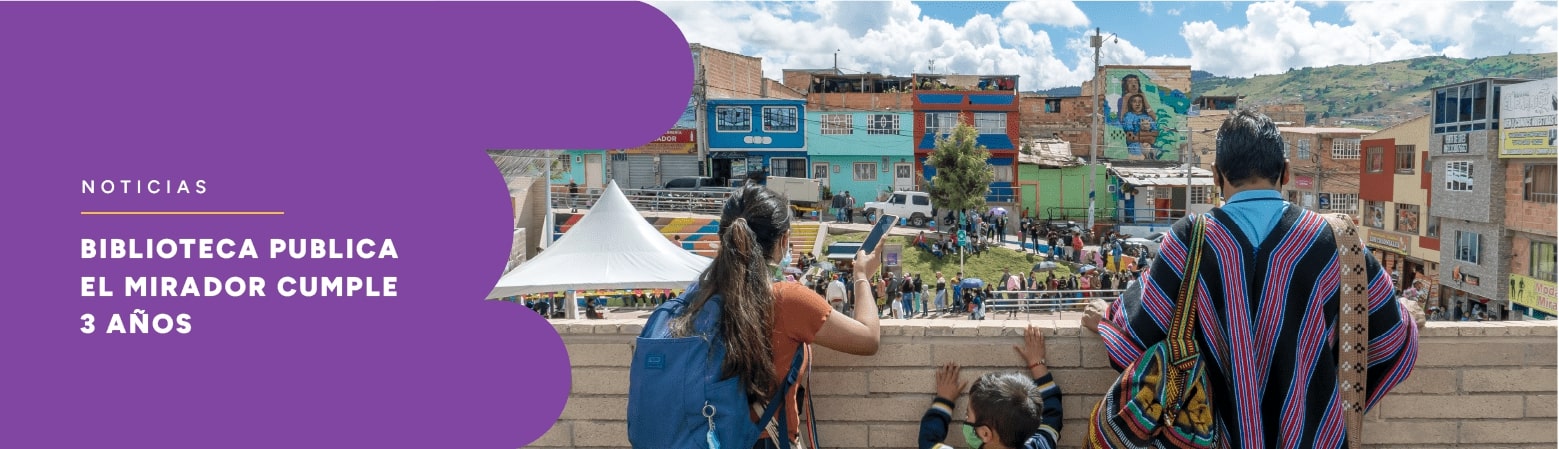 Biblioteca Publica El Mirador cumple 3 años