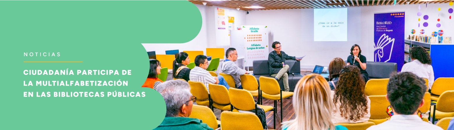 Ciudadanía participa de la multialfabetización en las bibliotecas públicas