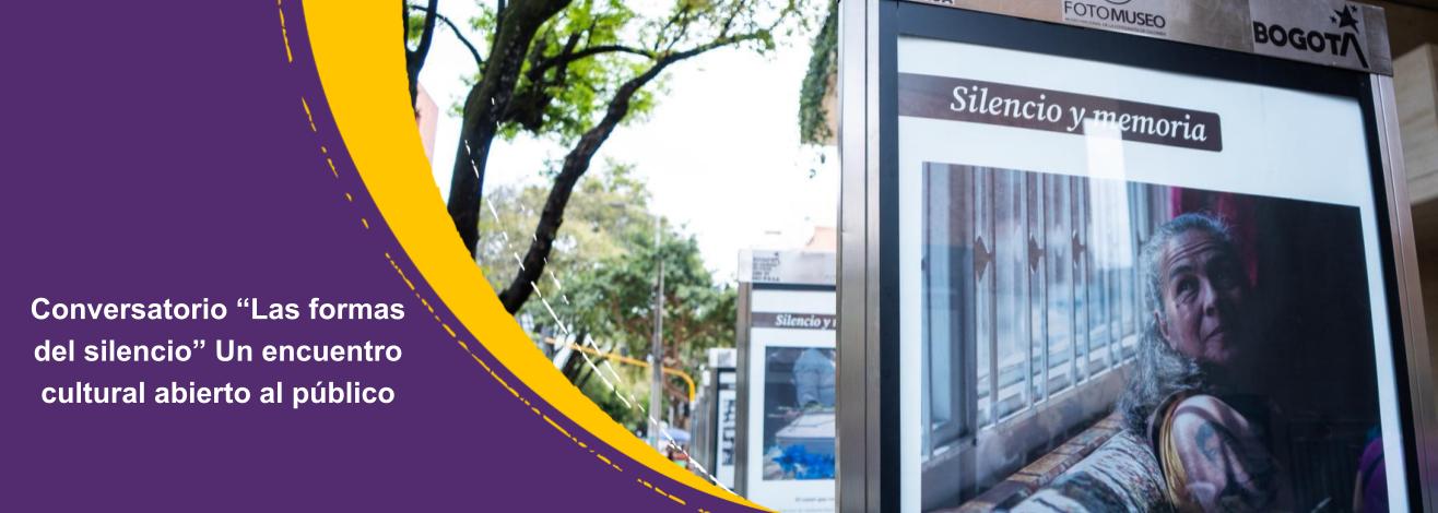 Bogotá reflexiona sobre las múltiples formas del silencio en encuentro cultural abierto al público