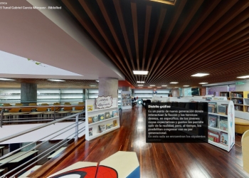 Recorra las bibliotecas mayores de Bogotá gracias a los recorridos 3D de BibloRed